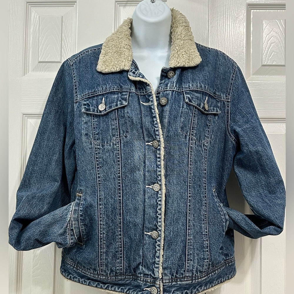 Hurley denim lined Jean jacket